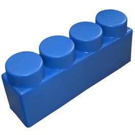 Элемент GigaBloks 10" 4 х 1 синий Элемент GigaBloks 10" 4 х 1 синий