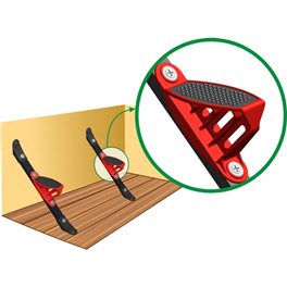 Ступени пристенные для турников и брусьев (пара) Leco-IT Home Ступени пристенные для турников и брусьев (пара) Leco-IT Home