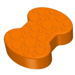 Соединительный элемент пазлового покрытия для игровых площадок Leco-IT оранжевый Соединительный элемент пазлового покрытия для игровых площадок Leco-IT оранжевый